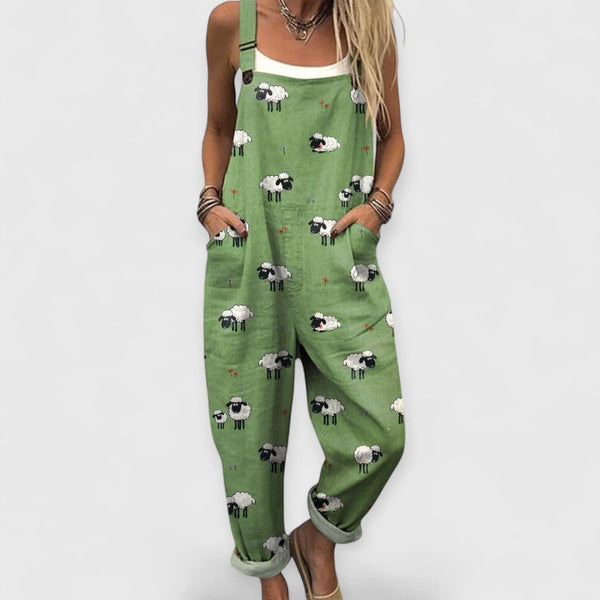 Helen | Combinaison Pantalon Large pour Femme