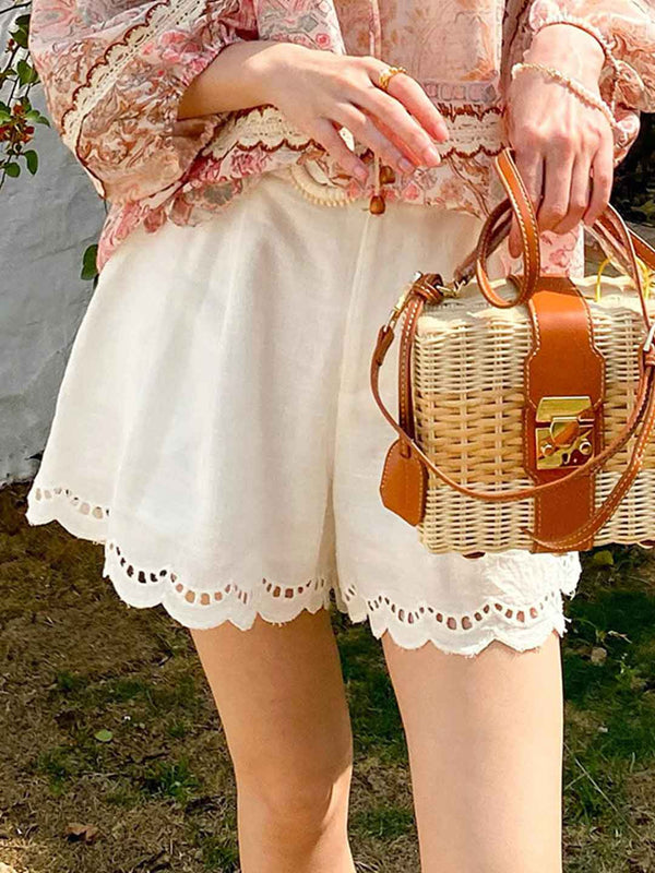 Shorts Brodés Classiques Katherine