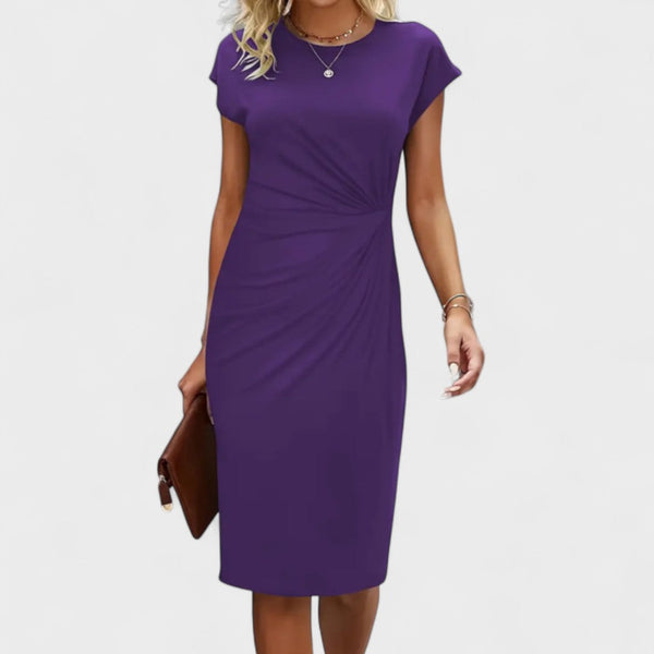 Bella™ | Robe habillée à manches courtes