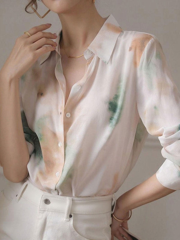 Chemise Imprimée Dégradé Classique Andrea