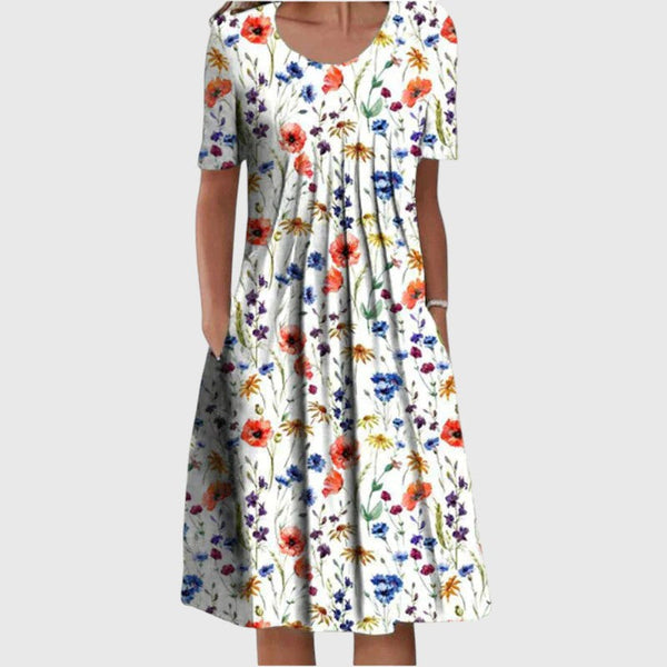 Doreen - Robe élégante à effet cache-ventre