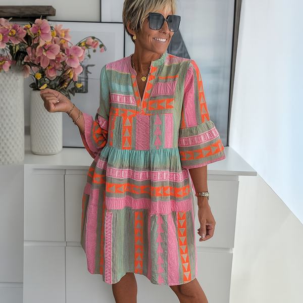 ChloeParis® | Robe d'Été Mini Brodé