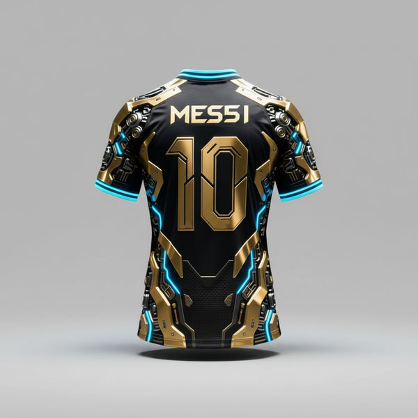 Camiseta Messi #10 Mecha 3D (Hombre)