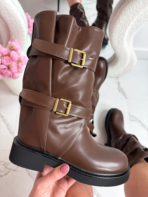 Bottes Marron Nova Boucle