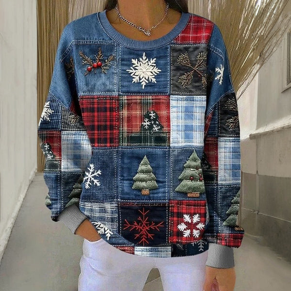 Sweat-shirt vintage de Noël