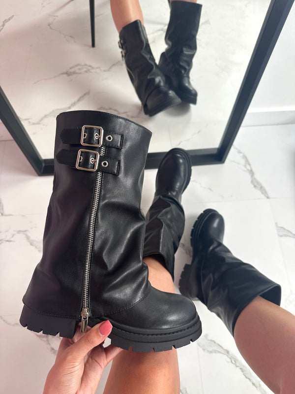 Bottes Zip Couverture