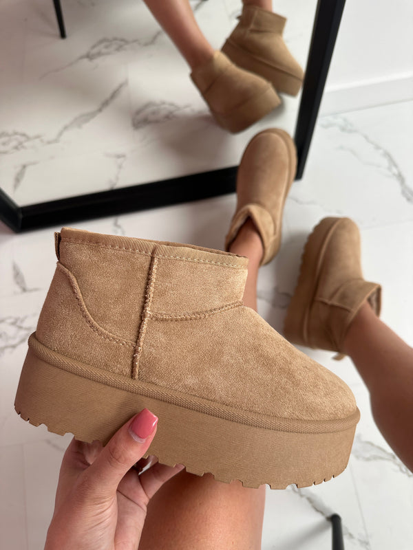 Bottes khaki Colinda