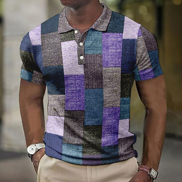 Marc ™ | Polo imprimé élégant en plusieurs couleurs