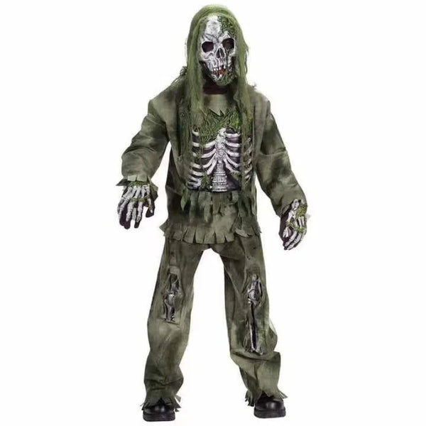 DÉGUISEMENT ZOMBIE SQUELETTE POUR ENFANT ET ADULTE