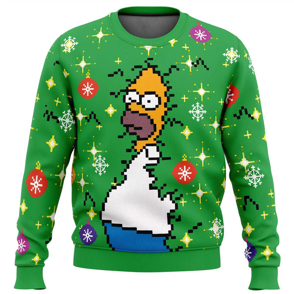 Homer Bush Meme The Simpsons Ugly Christmas Sweater 2025 |
