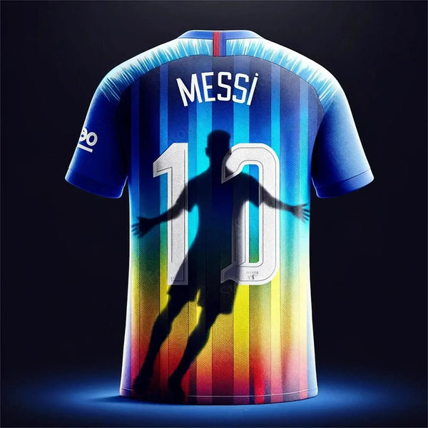 Maillot Messi 3D Respirant pour Enfant