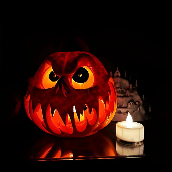 UNE CITROUILLE D'HALLOWEEN