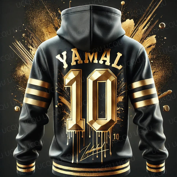 YAMAL Black Gold Édition Limitée Sweat à Capuche Design