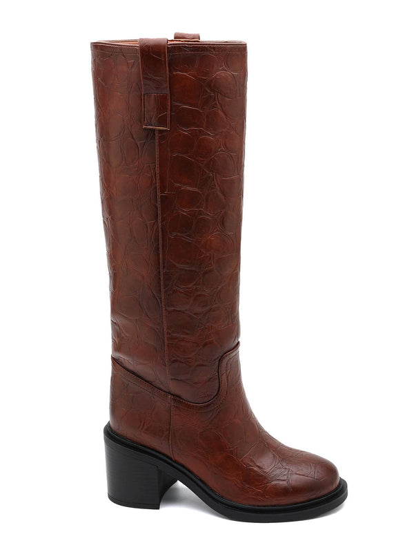 Bottes Suuz Cro Hoge camel