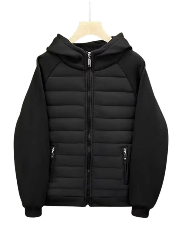 Elegante chaqueta acolchada de algodón