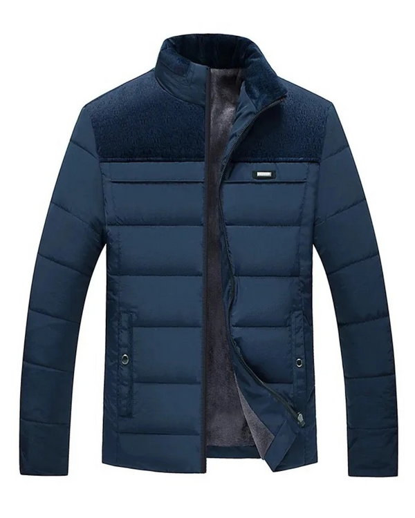 Elegante chaqueta acolchada