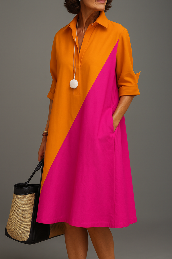 HELENA - ROBE MIDI IMPRIMÉE