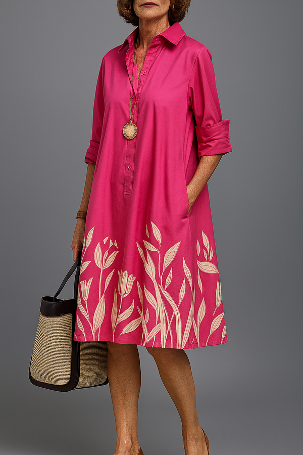 LIRA - ROBE MIDI IMPRIMÉE